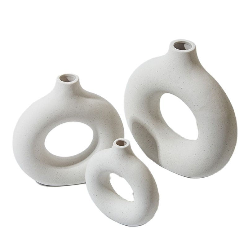 Nordische Donut-Vase