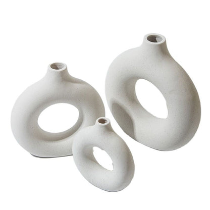 Nordische Donut-Vase